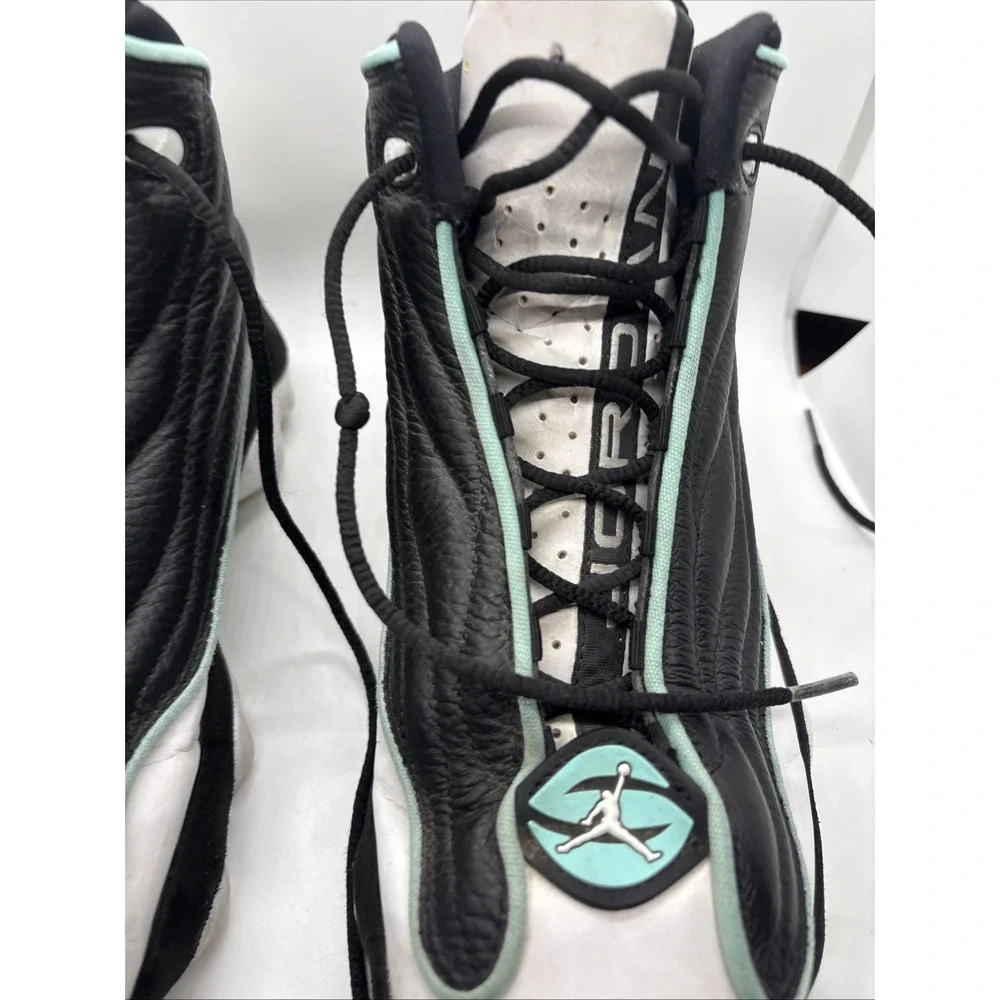 Nike Jordan Pro Strong DC8418-001 Black Aqua White Mens Sneaker Size 10